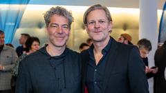 Regisseur Christian Theede (links) zusammen mit Produzent Jan Kruse bei der  SR-Tatort-Preview zu 